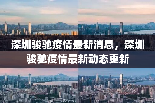 深圳駿馳疫情最新消息，深圳駿馳疫情最新動態(tài)更新信陽宸信網(wǎng)絡(luò)科技有限公司
