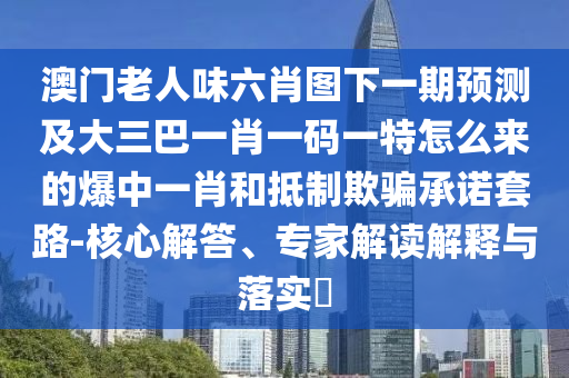 澳門老人味六肖圖下一期預(yù)測及大三巴一肖一碼一特怎么來的爆中一肖和抵制欺騙承諾套路-核心解答、專家解讀解釋與落實(shí)?信陽宸信網(wǎng)絡(luò)科技有限公司