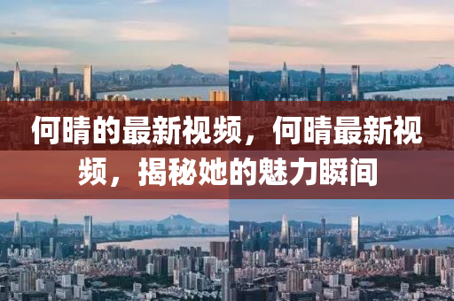 何晴的最新視頻，何晴最新視頻，揭秘她的魅力瞬間信陽宸信網(wǎng)絡(luò)科技有限公司