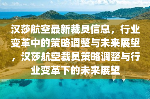 漢莎航空最新裁員信息，行業(yè)變革中的策略調(diào)整與未來展望，漢莎航空裁員策略調(diào)整與行業(yè)變革下的未來展望信陽宸信網(wǎng)絡(luò)科技有限公司
