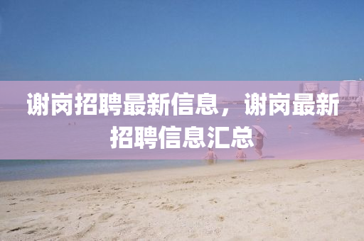 謝崗招聘最新信息，謝崗最新招聘信息匯總信陽宸信網(wǎng)絡(luò)科技有限公司