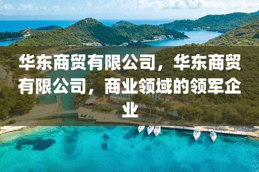 華東商貿(mào)有限公司，華東商貿(mào)有限公司，商業(yè)領(lǐng)域的領(lǐng)軍企業(yè)信陽宸信網(wǎng)絡(luò)科技有限公司