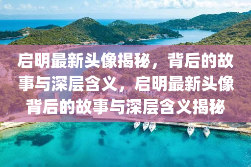 啟明最新頭像揭秘，信陽宸信網(wǎng)絡(luò)科技有限公司背后的故事與深層含義，啟明最新頭像背后的故事與深層含義揭秘