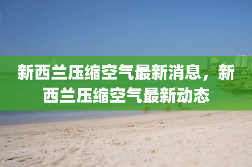 新西蘭壓縮空氣最新消息，新西蘭壓縮空氣最新動(dòng)態(tài)信陽宸信網(wǎng)絡(luò)科技有限公司