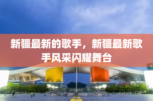 新疆最新的歌手，新疆最新歌手風(fēng)采閃耀信陽宸信網(wǎng)絡(luò)科技有限公司舞臺(tái)