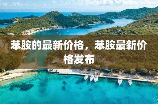 苯胺的最新價(jià)格，苯胺最新價(jià)格發(fā)布信陽(yáng)宸信網(wǎng)絡(luò)科技有限公司