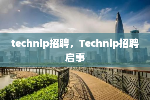 technip招聘，Techni信陽宸信網(wǎng)絡(luò)科技有限公司p招聘啟事
