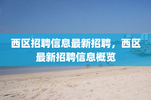 西區(qū)招聘信息最新信陽宸信網(wǎng)絡科技有限公司招聘，西區(qū)最新招聘信息概覽