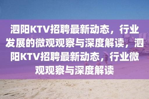 泗陽KTV招聘最新動態(tài)，行業(yè)發(fā)展的信陽宸信網(wǎng)絡科技有限公司微觀觀察與深度解讀，泗陽KTV招聘最新動態(tài)，行業(yè)微觀觀察與深度解讀